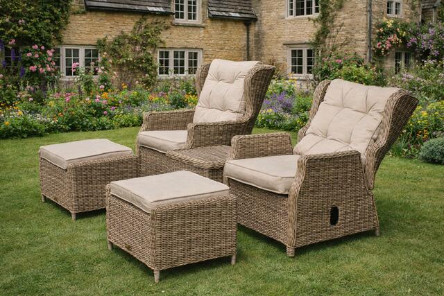 Rioja Rioja High Back Recliner Set