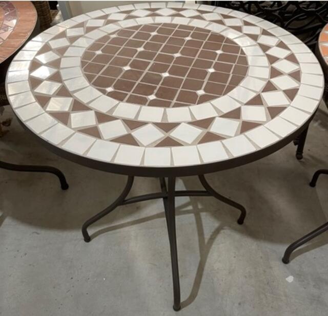 Oran Mosaic 75cm dia. Bistro Table