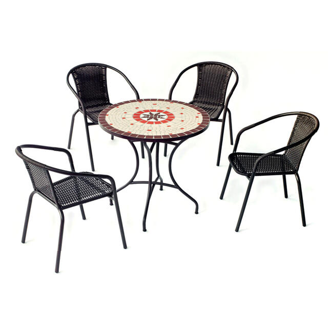 Sicilia Mosaic 75cm dia. Bistro Table