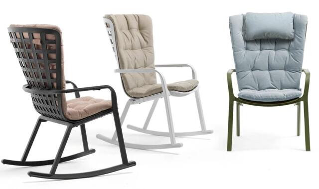 Folio Reclining Rocking Chair Antracite