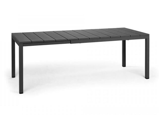 Antracite Rio 140cm Extendable Table (6-8)