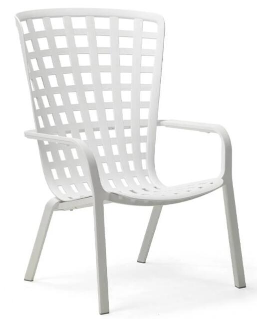 Nardi Folio Reclining Chair White Nardi Folio Reclining Chair White