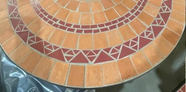 Priscila Mosaic 90cm dia. Table