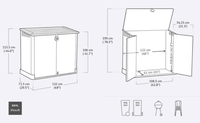 Midi 880 Storage Box