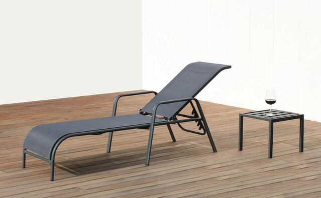 Antracite Costa Blanca Sun Lounger