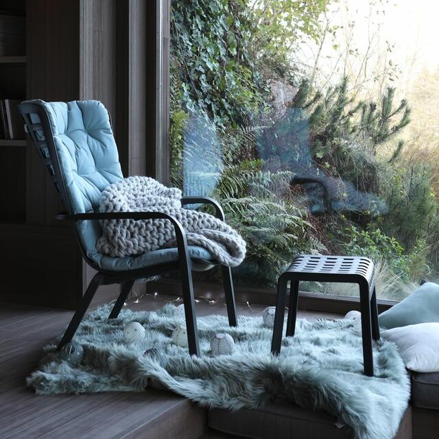 Folio Chair Cushion Artic Blue