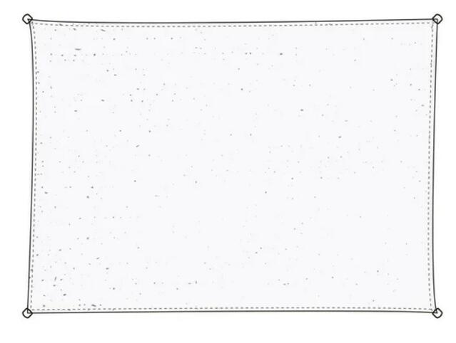 3 x 4m Rectangular Sail
