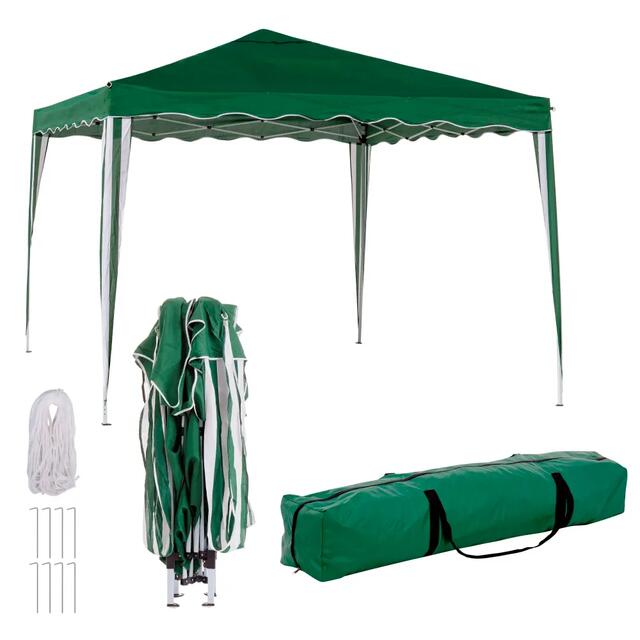 3m x 3m Pop up Gazebo Green