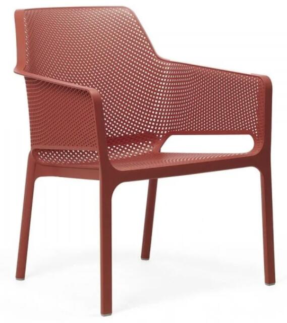 Nardi Net Relax Chair Corallo Nardi Net Relax Chair Corallo