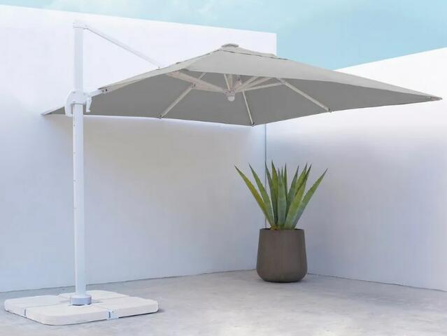 25kg Parasol Base White