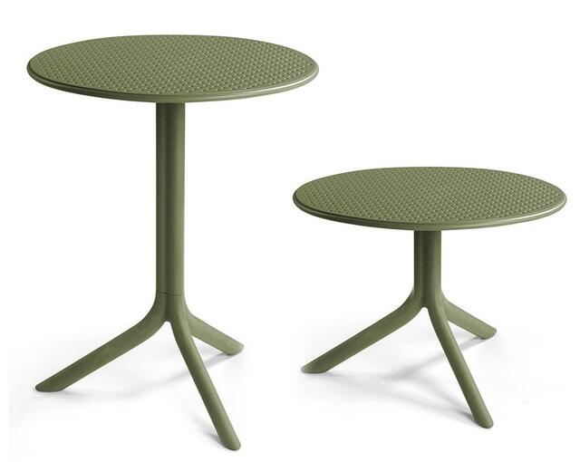 Step Height Adjustable Table Agave Green