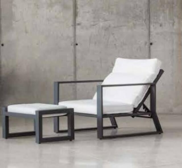 Bolonia 2 Seater Reclining Sofa Set - Antracite or White Frame