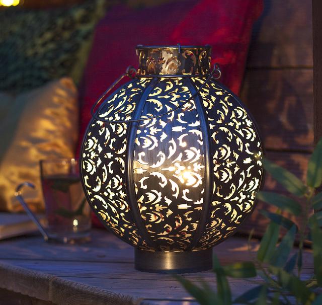 La Hacienda Morocco Globe Lantern