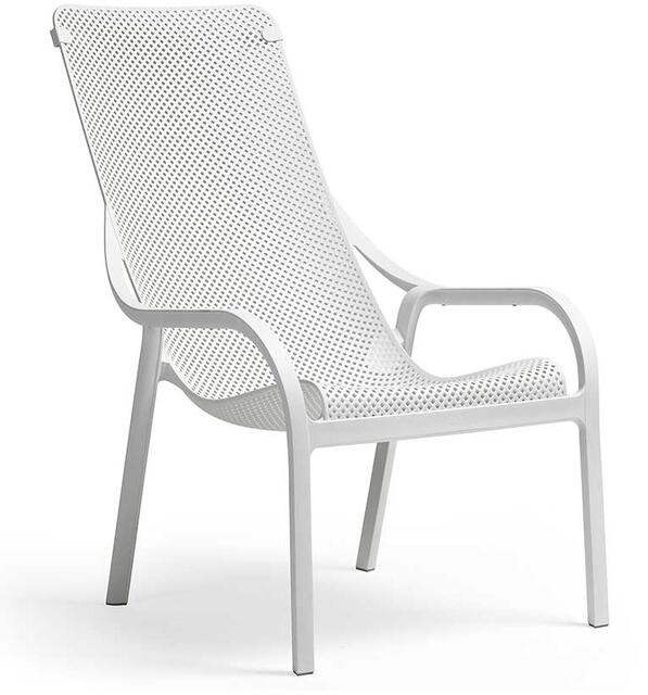 Net Lounge Chair White