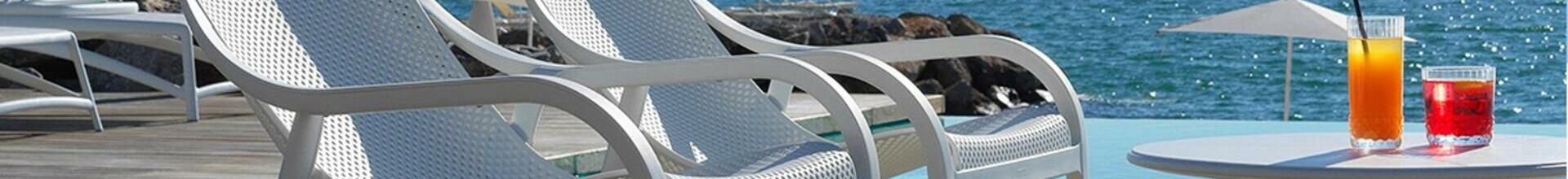 Net Lounge Chair White