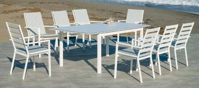 Palma Aluminium Dining Chairs