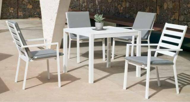 Palma Aluminium Dining Chairs