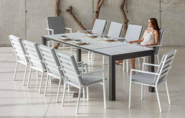 Palma Aluminium Dining Chairs