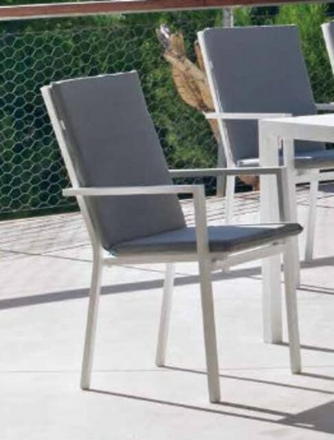 Hevea Palma Aluminium Dining Chairs