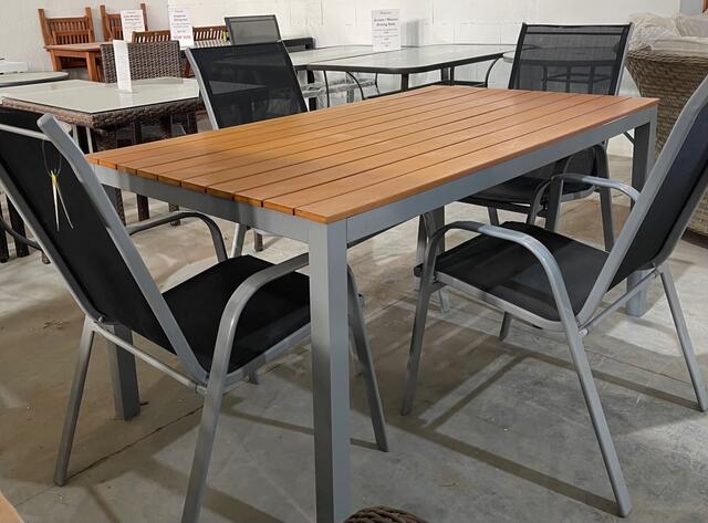 Hevea Denis 150 x 90 Poliwood Dining Table
