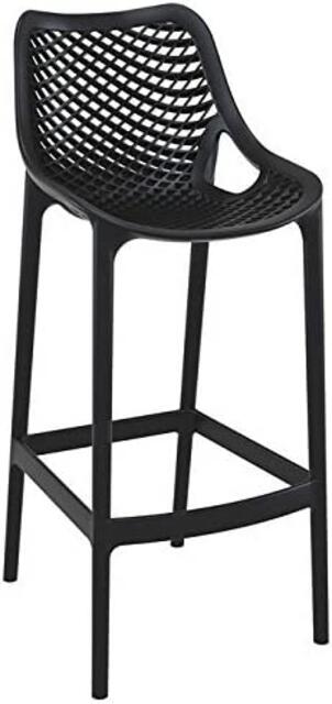Grid Stool 95cm (seat height 65cm) Black