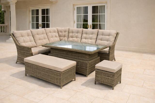 Rioja Rioja High Back Corner Dining Set