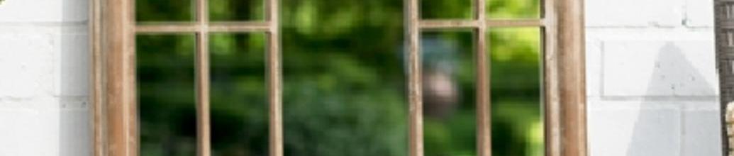 Large Arch Garden Mirror