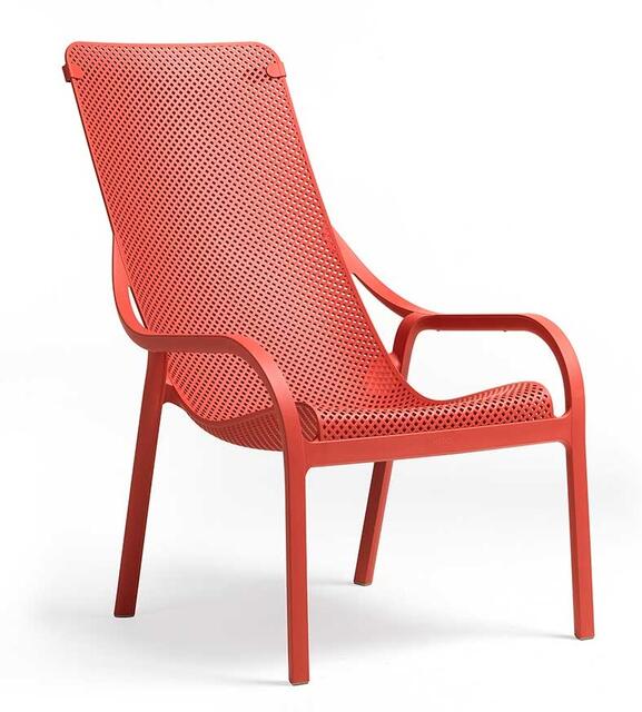 Net Lounge Chair Corallo