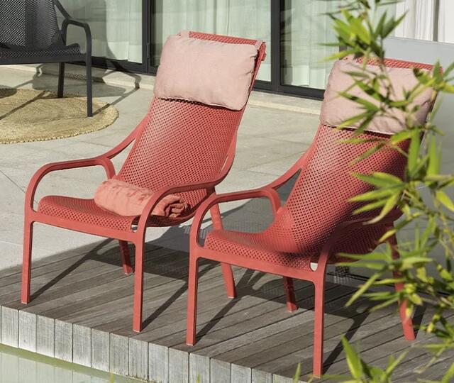 Nardi Net Lounge Chair Corallo