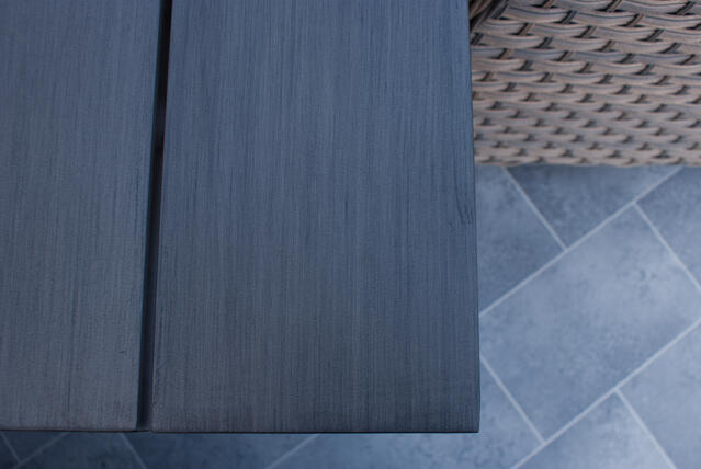 Rueda Woodash 230 x 110cm Aluminium Dining Table