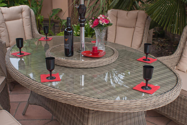 Rioja Rioja 180cm Elliptical Dining Table