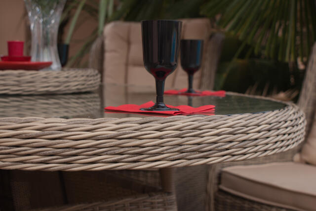 Rioja 180cm Elliptical Dining Table
