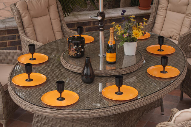 Rioja Rioja 210cm Elliptical Dining Table