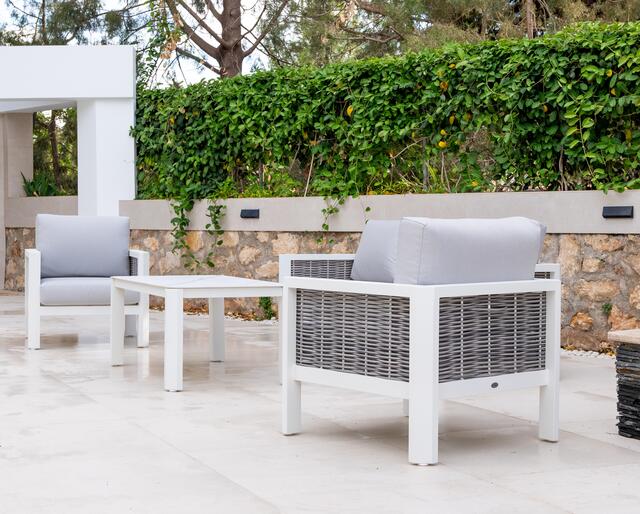 Naxos Aluminium Sofa Set