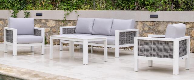 Naxos Aluminium Sofa Set