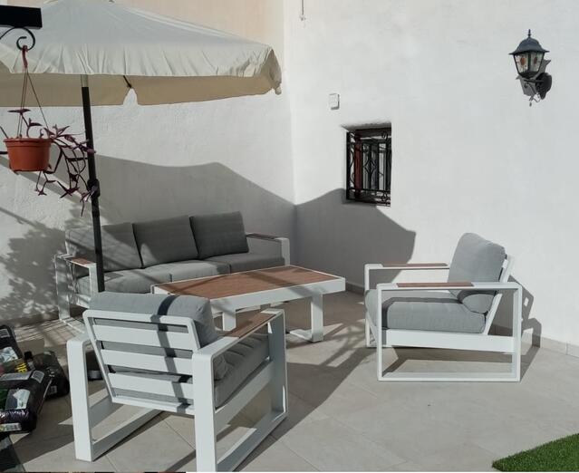 Mykonos Aluminium Sofa Set
