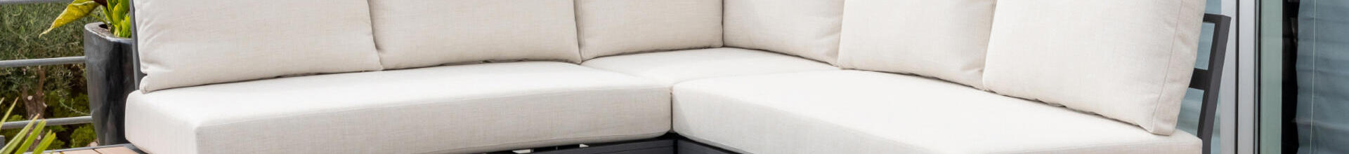 Rhodes Aluminium Corner Set