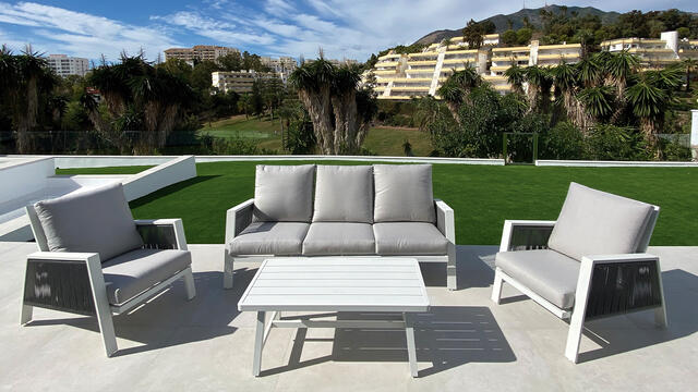 Symi Aluminium Sofa Set