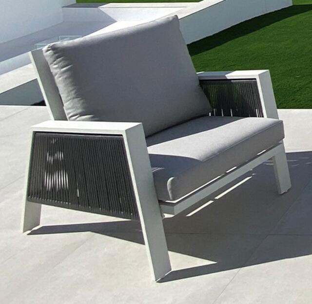 Symi Aluminium Sofa Set