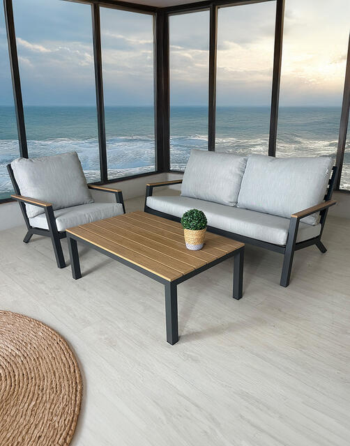 Samos Aluminium Sofa Set