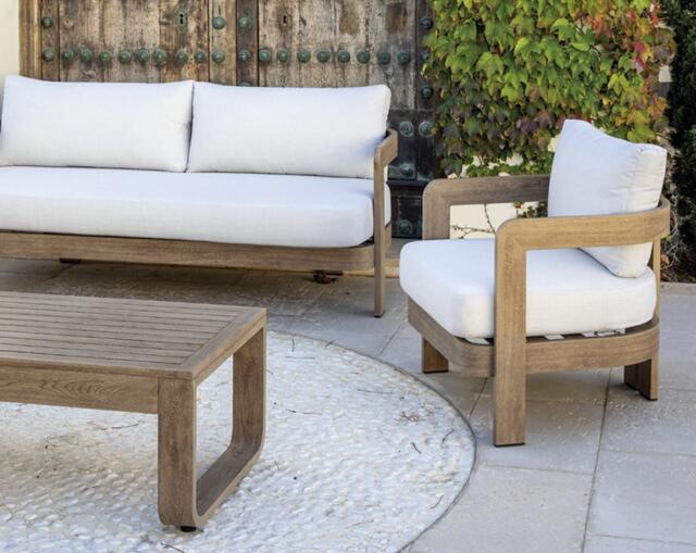 Skyros Aluminium Sofa Set