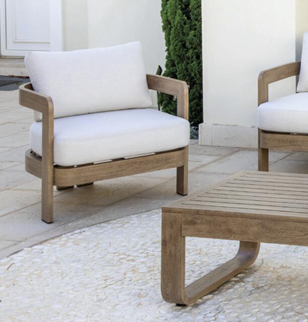Skyros Aluminium Sofa Set