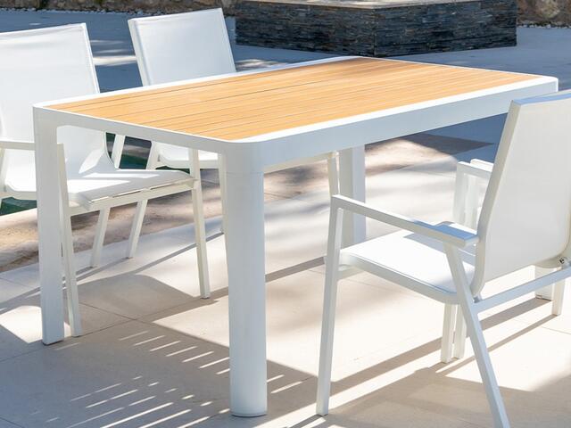 Andros Extendable Dining Table (Rectangular to Square) 