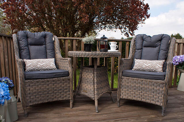 Woodash Bistro Set