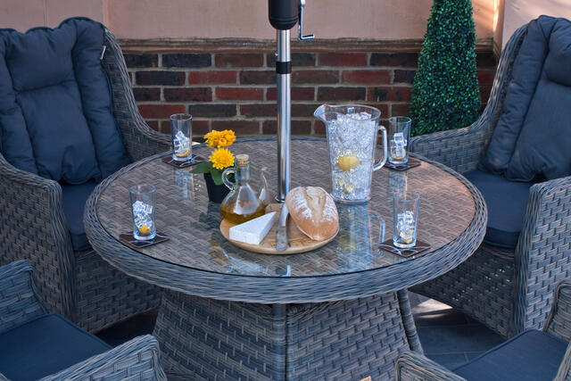 Woodash 110cm dia. Dining Table