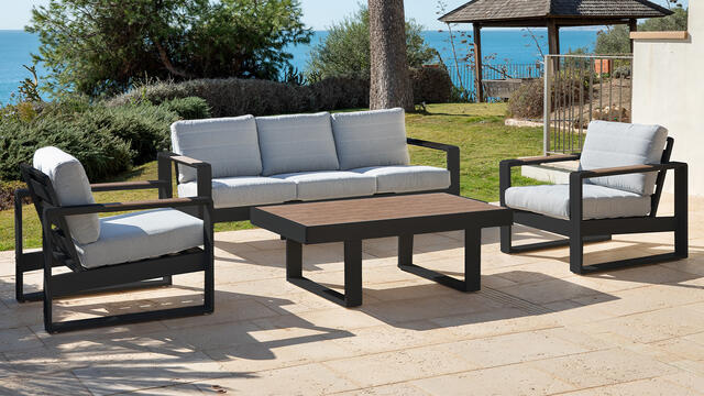 Mykonos Aluminium Sofa Set