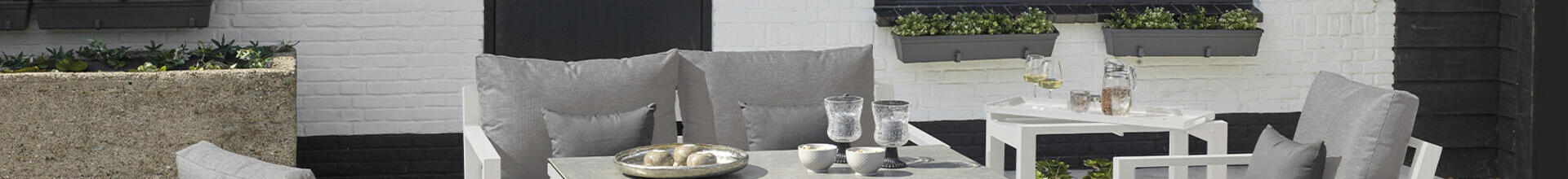 Sifnos Aluminium Sofa Set