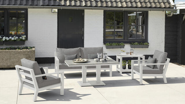 Sifnos Aluminium Sofa Set