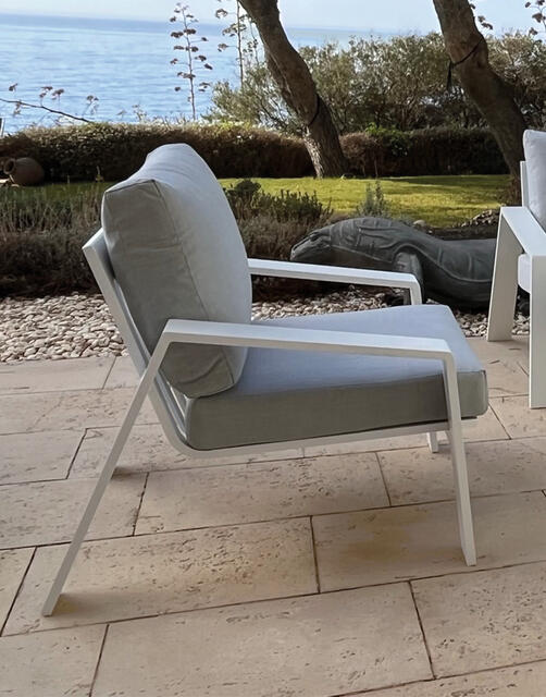 Serifos Aluminium Sofa Set