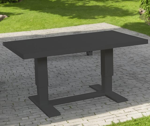 Sifnos Aluminium Height Adjustable Table